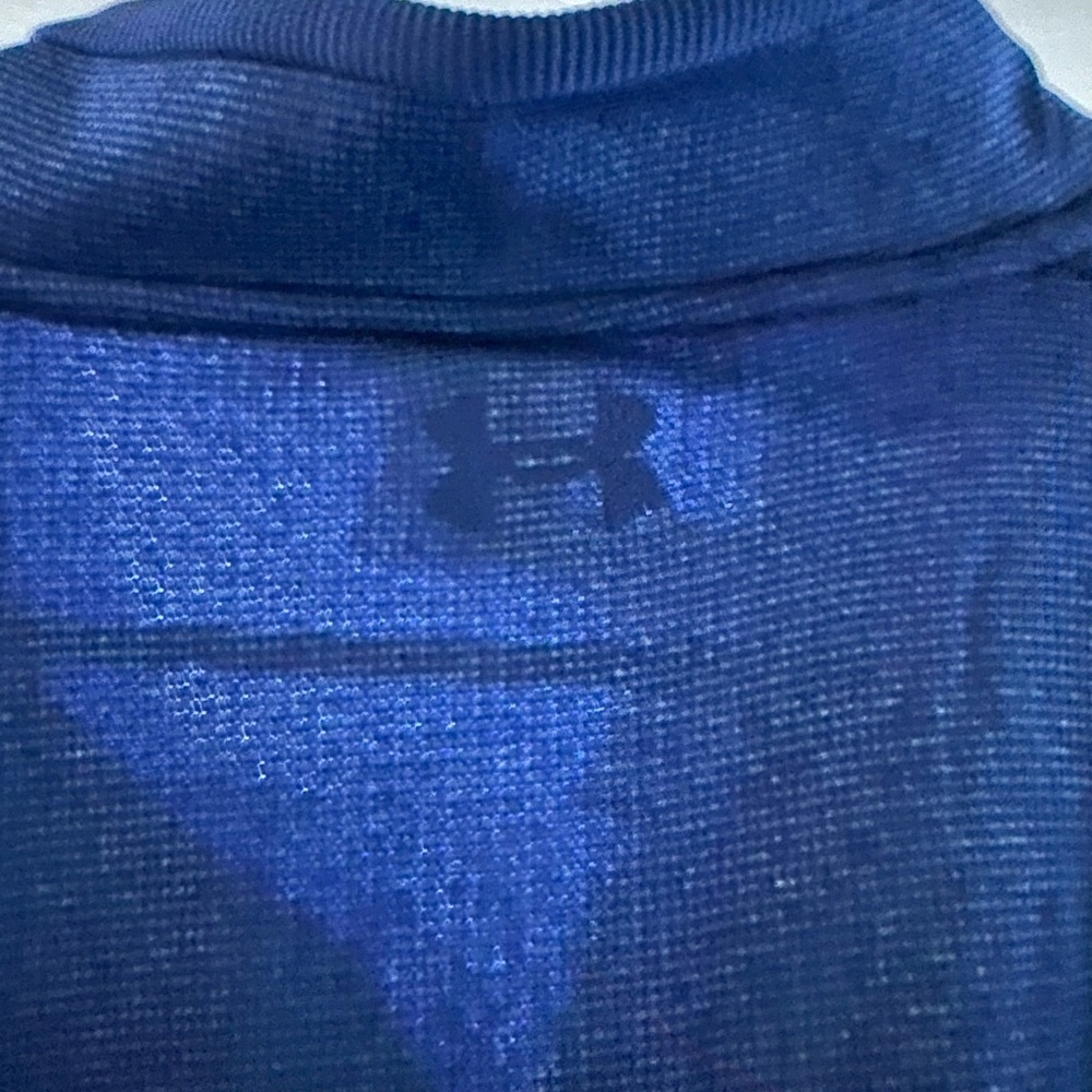 NWT Under Armour Golf Men's Blue Zip Up Sweater - Picture 11 of 11